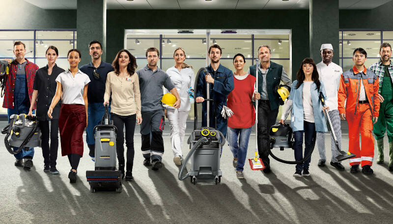 macchine per la pulizia industriale